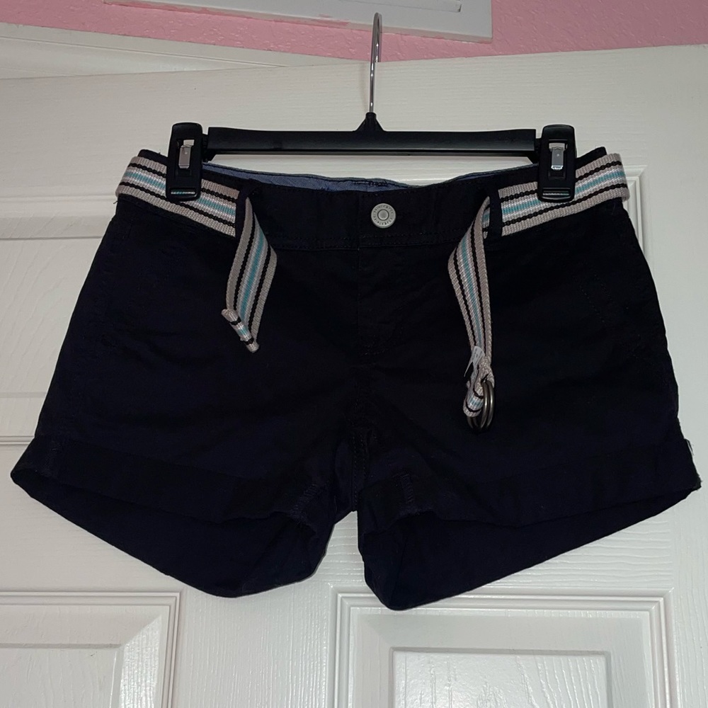 NWT Black Shorts with Belt